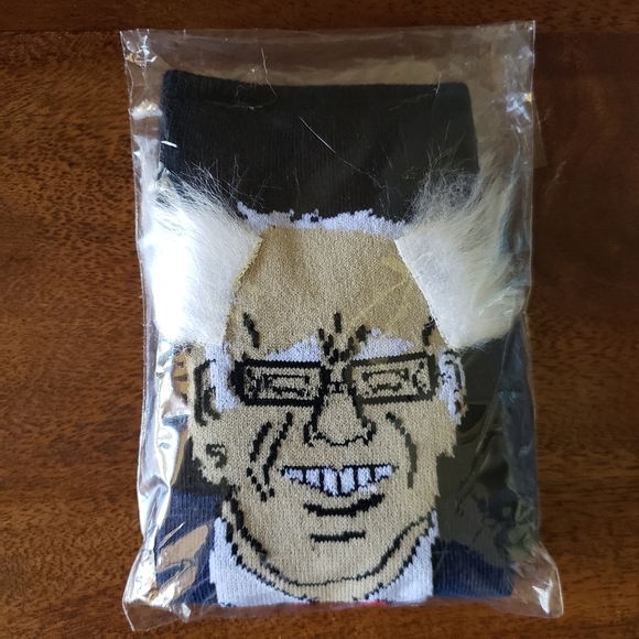 NWOT Bernie Sanders Novelty Socks - Picture 2 of 2